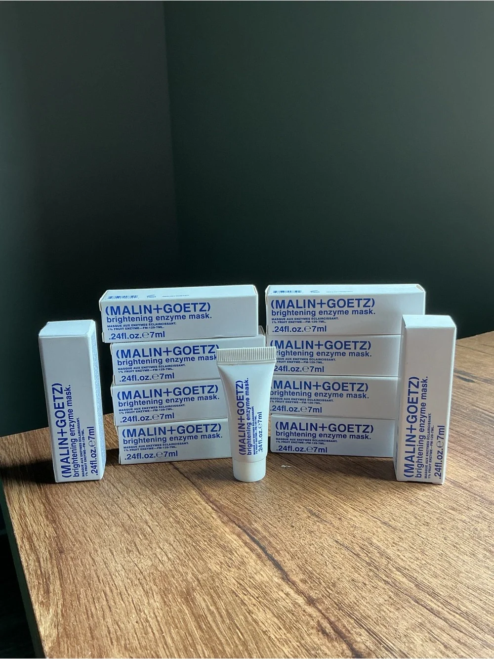 TEN Malin + Goetz Brightening Enzyme Mask - 7mL each
